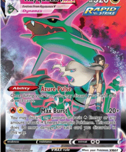 2022 Pokemon Silver Tempest Rayquaza VMAX TG20/TG30 Holo Ultra Rare LP+ NM-